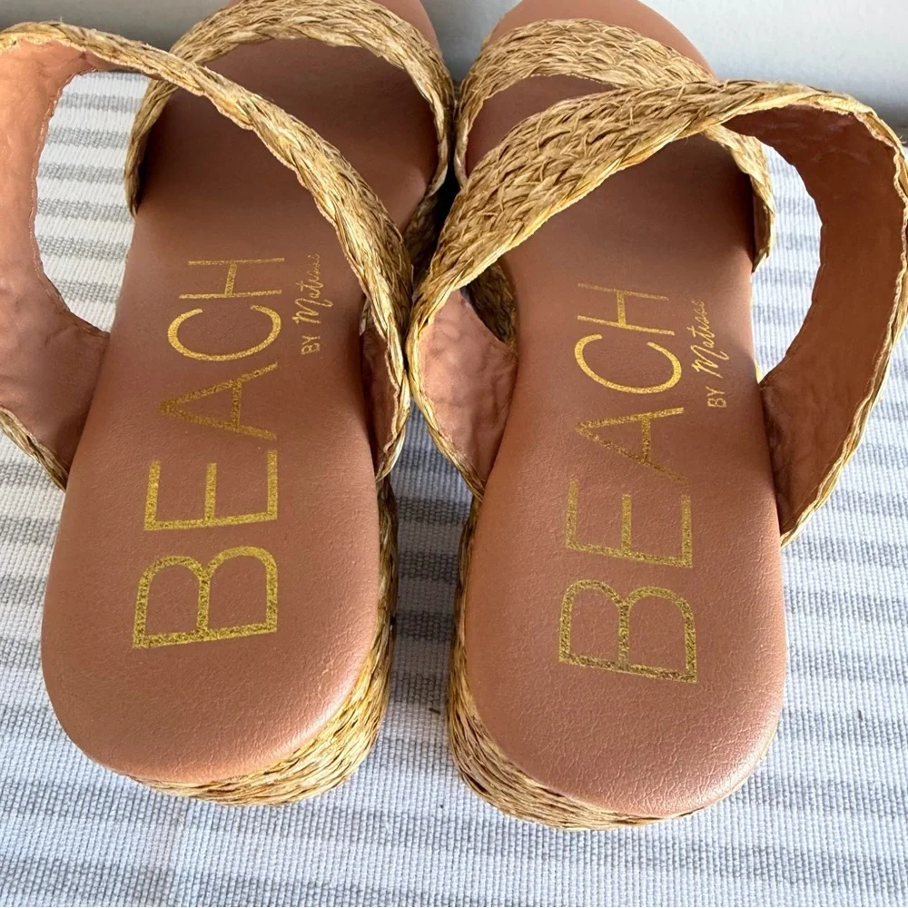Beach by Matisse NEW Women's Ocean Ave Platform Slide Sandal Size 9 #B1289